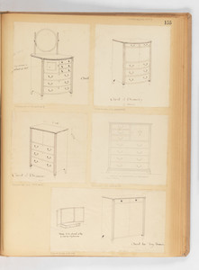 Bureaus. Chests of Drawers. -- Page 155