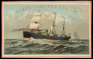 Trade card for the Austin, Baldwin & Co., general agents, 72 Broadway, New York, New York and Chicago, Illinois, undated