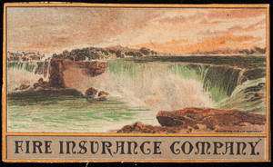 Trade card for unidentified fire insurance company, location unknown, undated