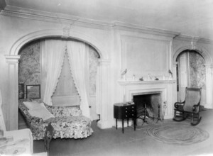 Interior view of Hamilton House, southwest chamber, South Berwick, Maine, undated