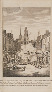 The Massacre perpetrated in King Street Boston on March 5th, 1770