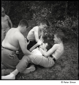 Camp Arcadia: hazing a camper