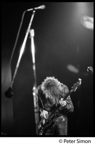 Leo Lyons (bass, Ten Year After) in performance, Newport Jazz Festival