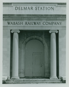 Locked door at Delmar Station