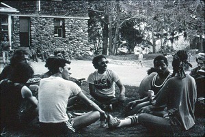 ICRY [Inner-City Roundtable of Youth], New York City street gang organization gathering at Lodge