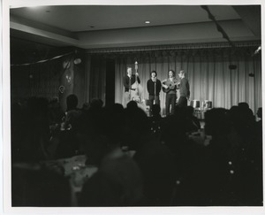 Performers at Thanksgiving celebration