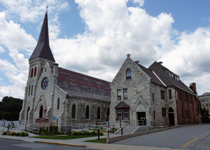 All Saints Episcopal Church, North Adams, Mass.: exterior view