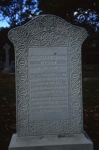 Princeton (New Jersey) gravestone: Magie, Margaret McCosh (d. 1922)