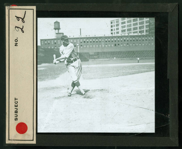 Leslie Mann Baseball Lantern Slide, No, 22