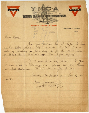 Letter from Edward M. Ryan to Laurence L. Doggett (ca. 1916)