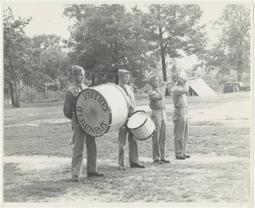 Four members of a military band (ca. 1943)