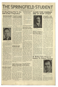 The Springfield Student (vol. 33, no. 03) April 16, 1942