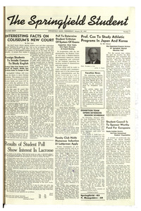 The Springfield Student (vol. 34, no. 07) January 29, 1947