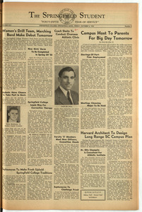 The Springfield Student (vol. 42, no. 02) October 8, 1954