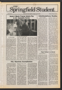 The Springfield Student (vol. 97, no. 14) Feb. 9, 1984
