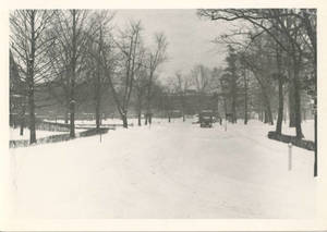 Wintery Scene of Springfield College Campus, ca. 1941