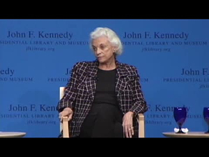 WGBH Forum Network; Justices Sandra Day O'Connor and David Souter on Civic Education