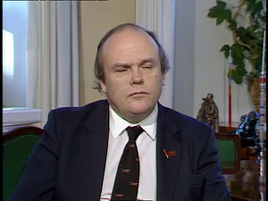 War and Peace in the Nuclear Age; Interview with Evgeny Velikhov, 1986
