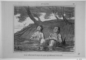 Ayant enfin trouvé le moyen de passer agréablement l'été de 1857.