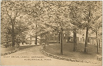 East Drive, Lasell Seminary, Auburndale, Mass.