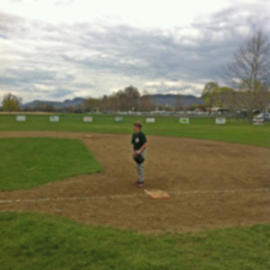 Little League first baseman