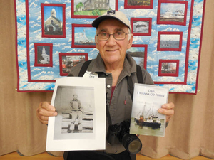 Peter Cook at the Provincetown Mass. Memories Road Show