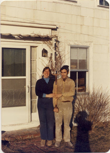 Our first day at our new home--April 1, 1978--our version of 'Truro Gothic'