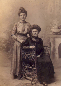 My aunts Sadie and Nonie, the 'John Carroll Sisters'