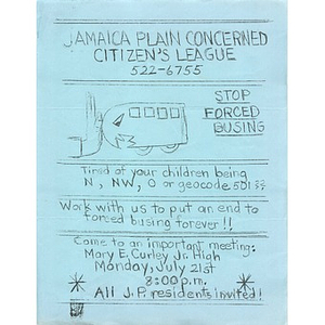 Jamaica Plain Concerned Citizen's League