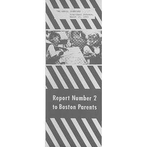 Report number 2 to Boston parents.