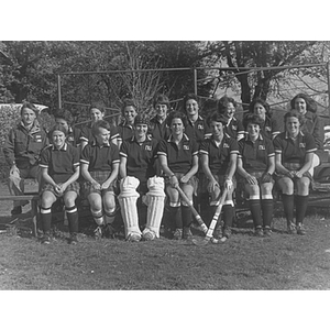 Northeastern University women's field hockey varsity team photo