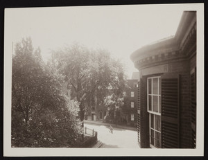 View of Louisburg Square, Boston, Mass., June 13, 1937