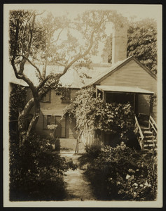 Exterior view of rear 6 Court Street, Plymouth, Mass., undated