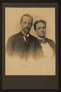 Double half-length portrait of John Charles and Sophia White Olmsted, location unknown, undated