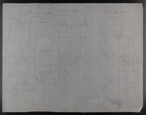 Untitled details, Drawings of House for Mrs. Talbot C. Chase, Brookline, Mass., Dec. 18, 1929