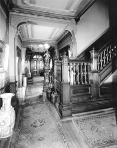 Velma Morse House, 81 Magazine St., Cambridge, Mass., Entrance Hall.