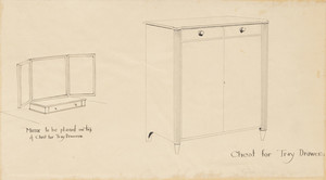 "Chest for Tray Drawers"