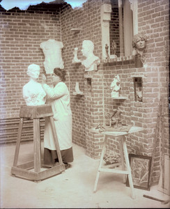 Mrs. H. Bennett in studio