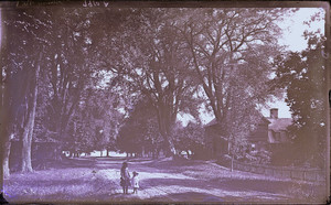 North end of Sheldon House, Deerfield, Mass., ca. 1885