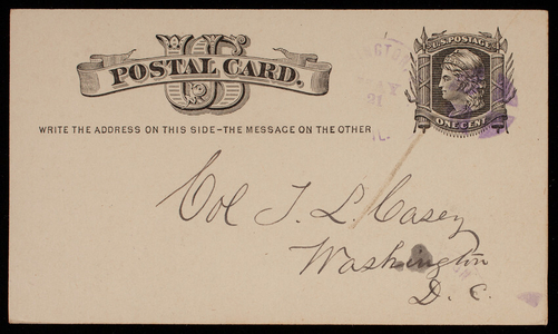 John S. Richardson to Thomas Lincoln Casey, May 21, 1879