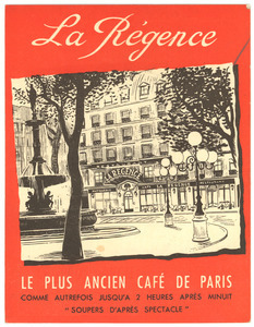 La Régence postcard