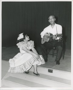 Performers at Thanksgiving celebration