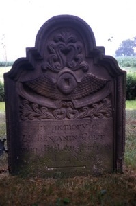 Hadley (Mass.) gravestone: Colt, Benjamin (d. 1781)