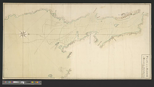 Plan of the harbor of Halifax in Nova Scotia
