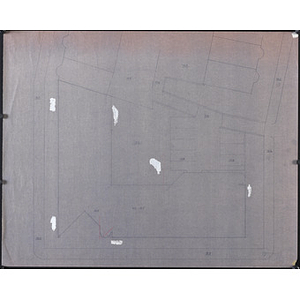 Harriet Tubman House site plan with measurements