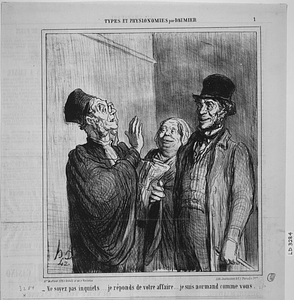 - Ne soyez pas inquiets.... je réponds de votre affaire... je suis normand comme vous.