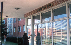 Entrance to Appleton Hall - Digital Commonwealth