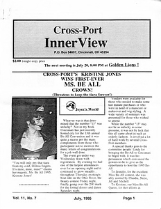 Cross-Port InnerView, Vol. 11 No. 7 (July, 1995)