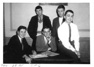 Members of the Suffolk Journal staff, 1961