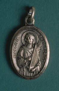 Medal of St. Cecilia and St. Genesius